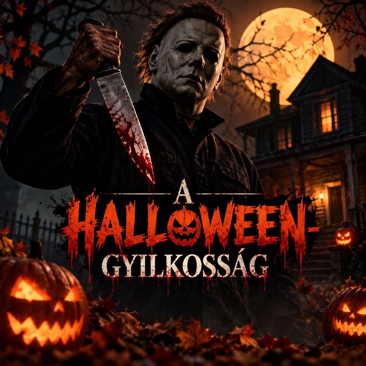 A Halloween-gyilkosság — nyomozós krimijáték borítóképe