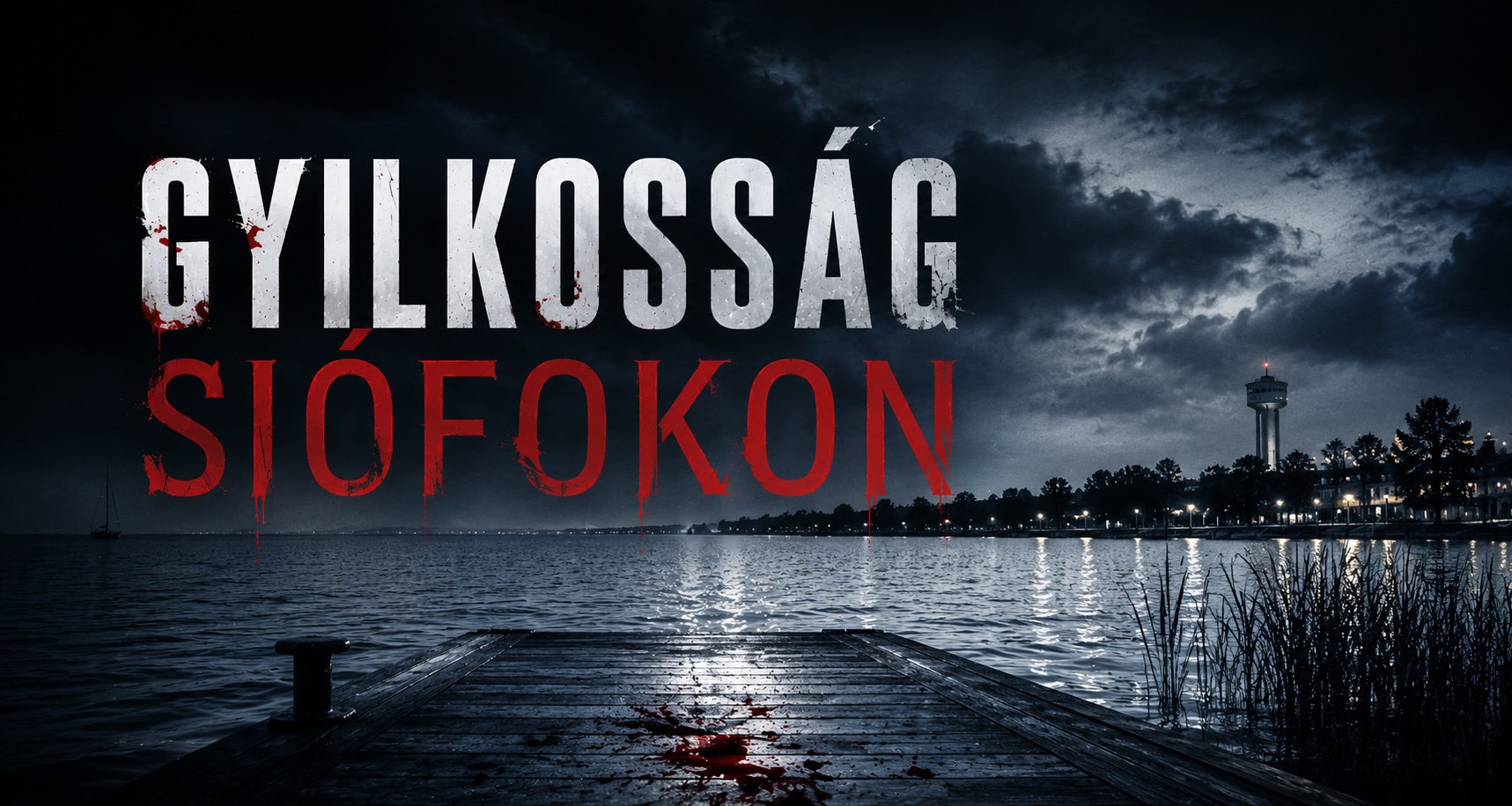 Gyilkosság Siófokon — nyomozós krimijáték borítóképe